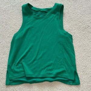 Green Lululemon Tank.
